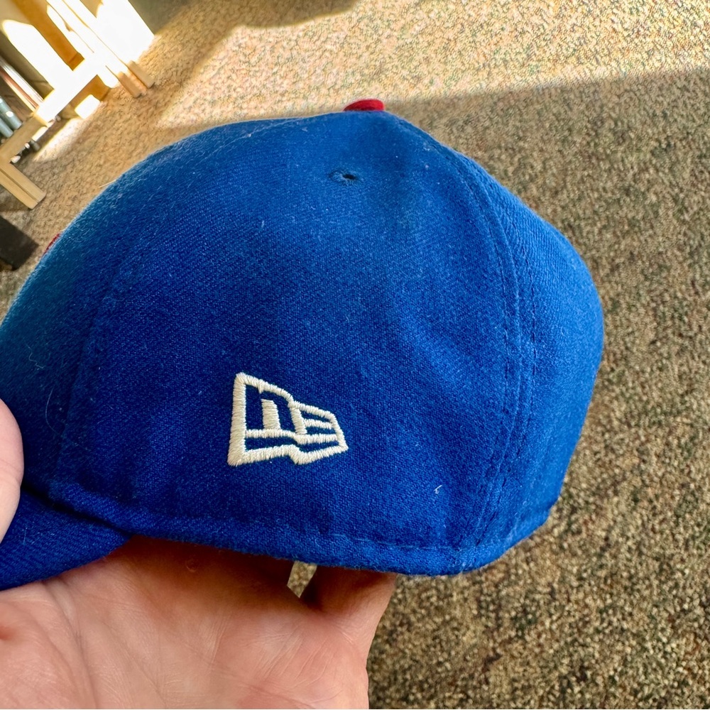 Chicago Cubs On field hat w/ World Series Patch 7 1/2 - Picture 4 of 7